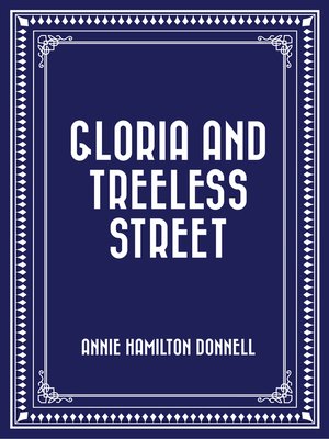 cover image of Gloria and Treeless Street